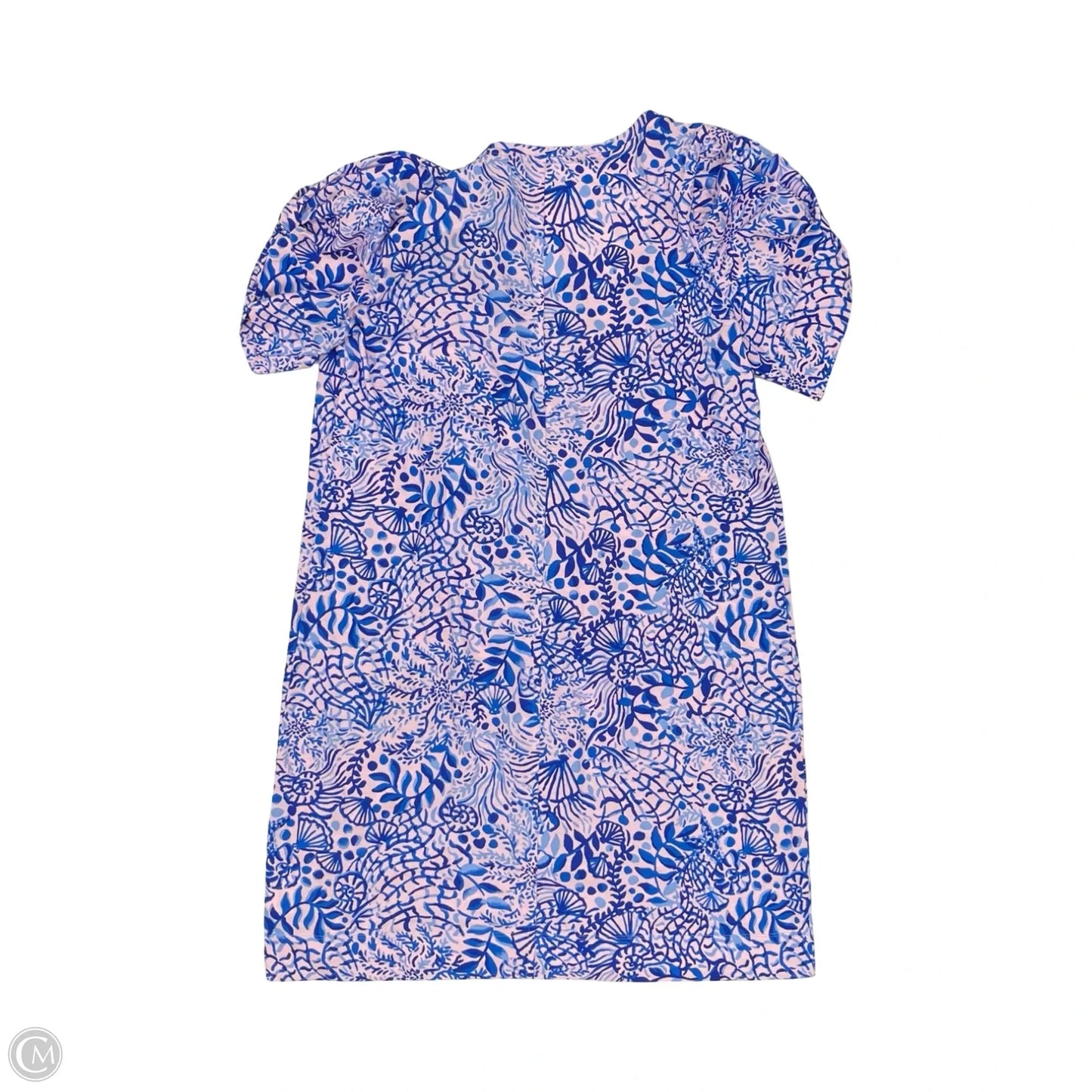 Dress Designer By Lilly Pulitzer In Blue & Pink, Size: Xl