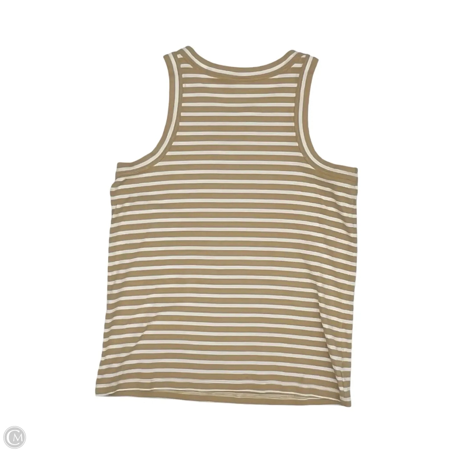 Tank Top By Loft In Cream & White, Size: Xl