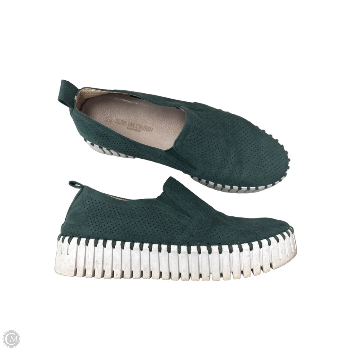 Shoes Flats By Cmc In Green, Size: 6.5