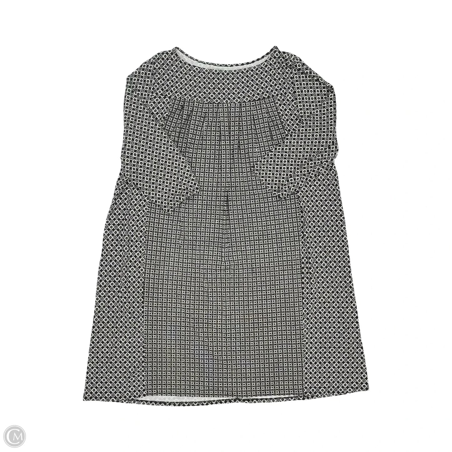 Dress Casual Short By J. Jill In Black & White, Size: Xl