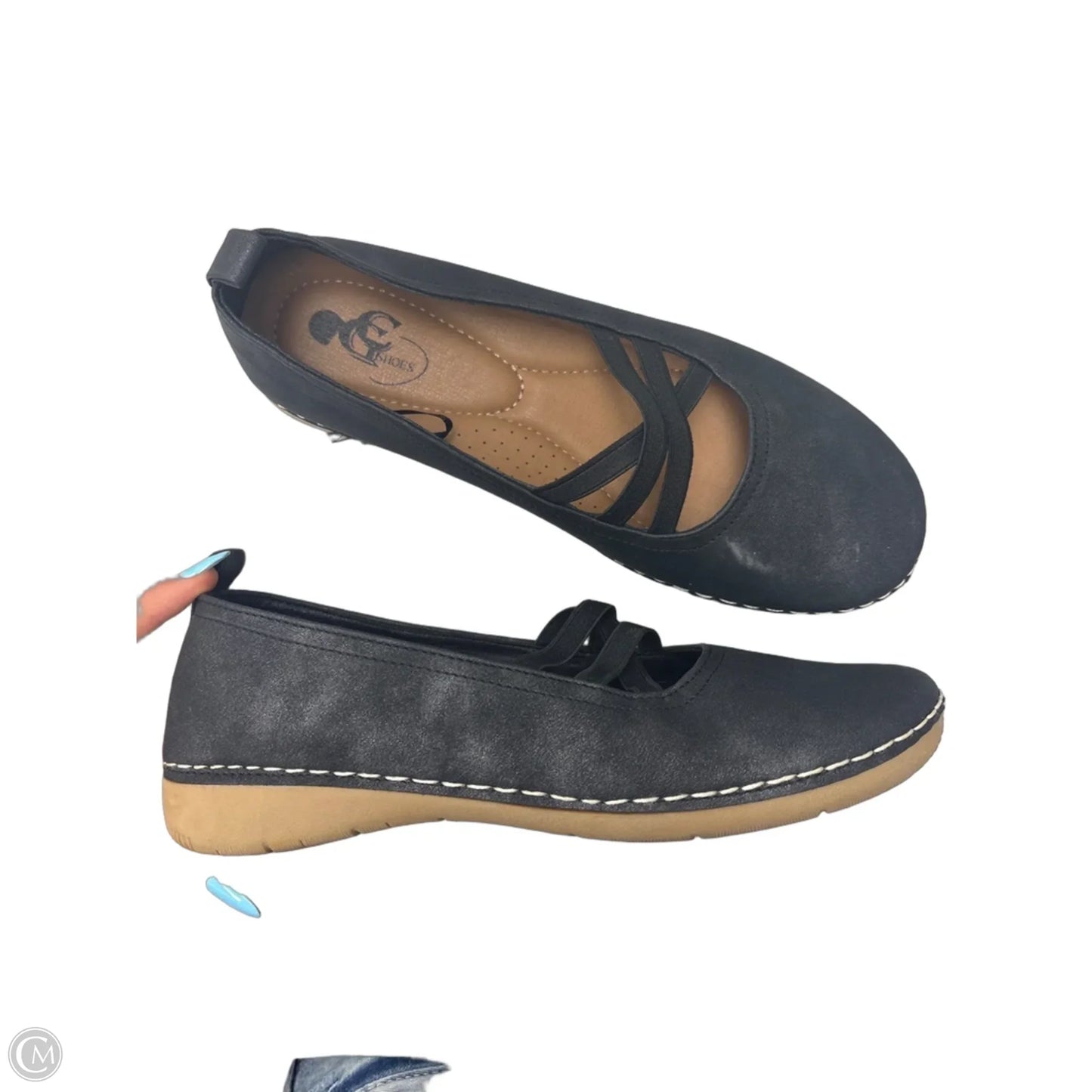 Shoes Flats By Cme In Black, Size: 8.5