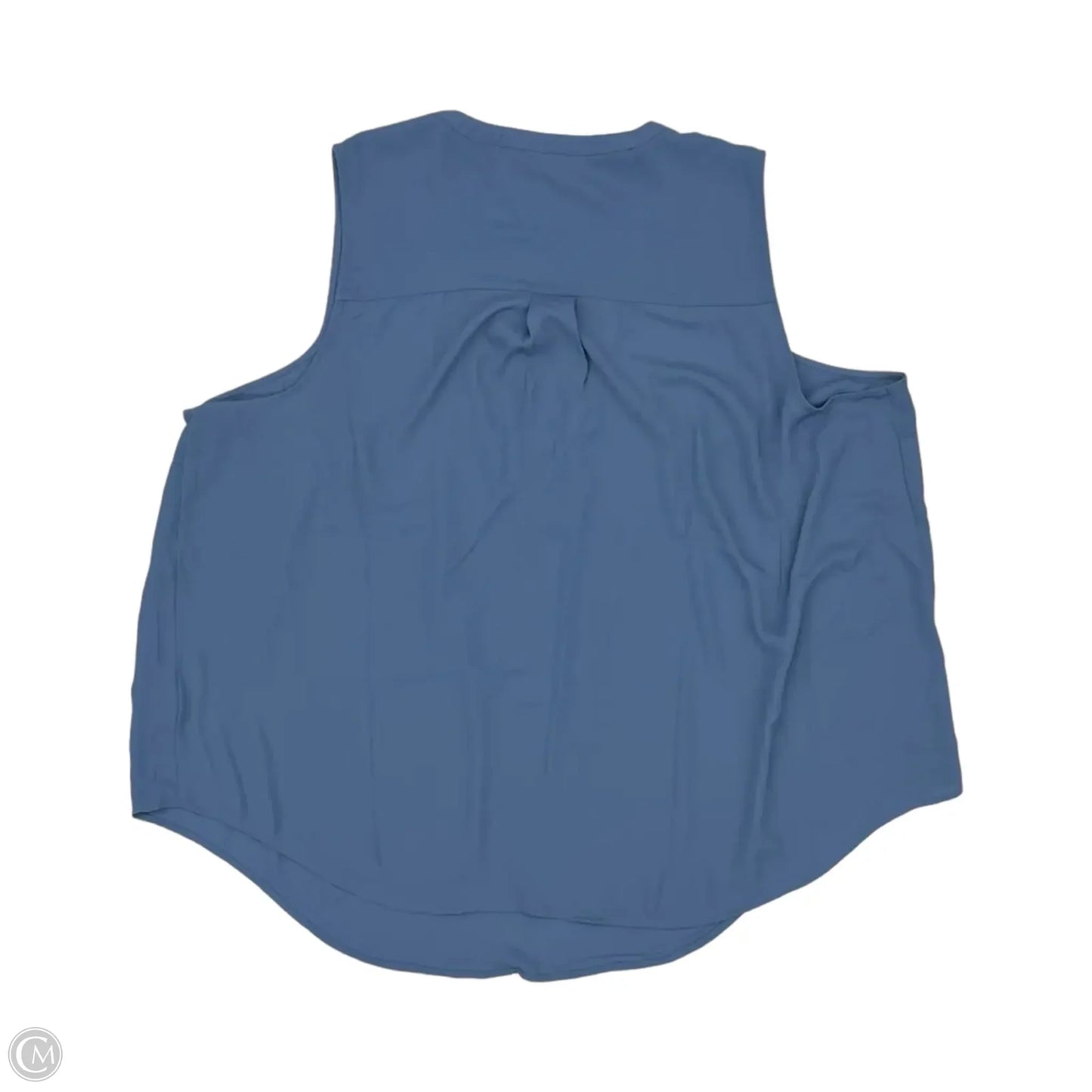 Blouse Sleeveless By Torrid In Blue, Size: 2x