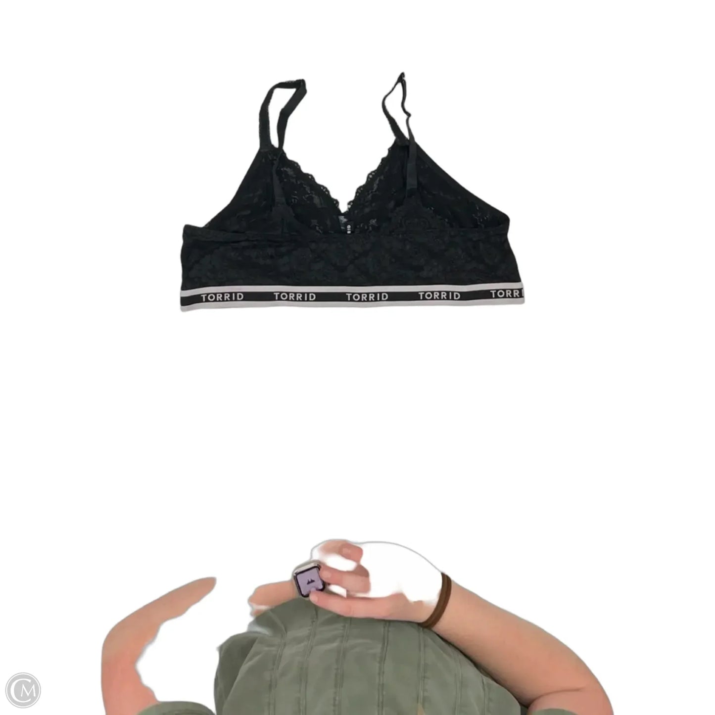 Bralette By Torrid In Black, Size: 3x