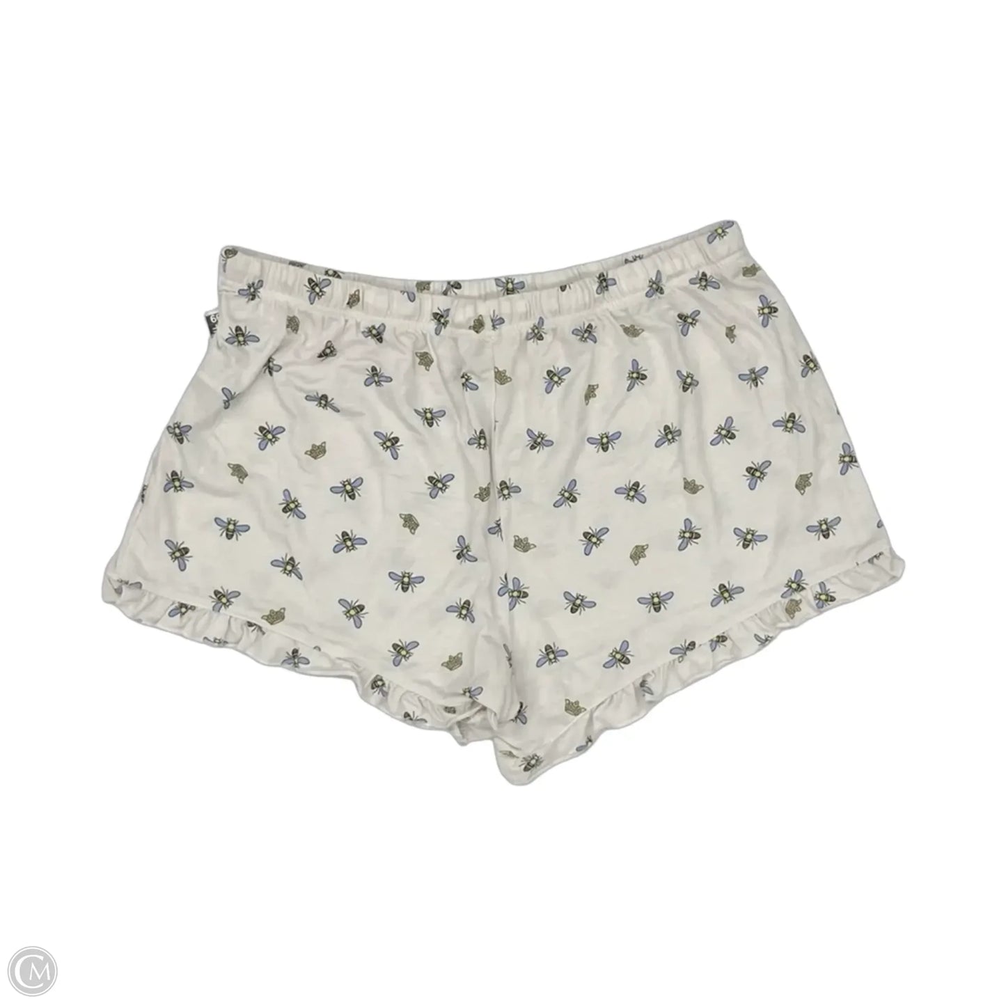 Pajama Pants By Clothes Mentor In White, Size: 1x