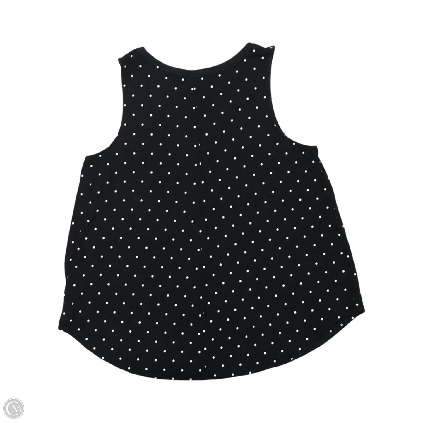 Top Sleeveless By Old Navy In Black & White, Size: Xl