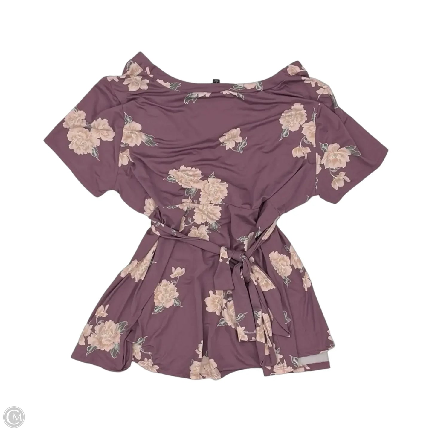 Top Short Sleeve By Torrid In Purple, Size: 2x