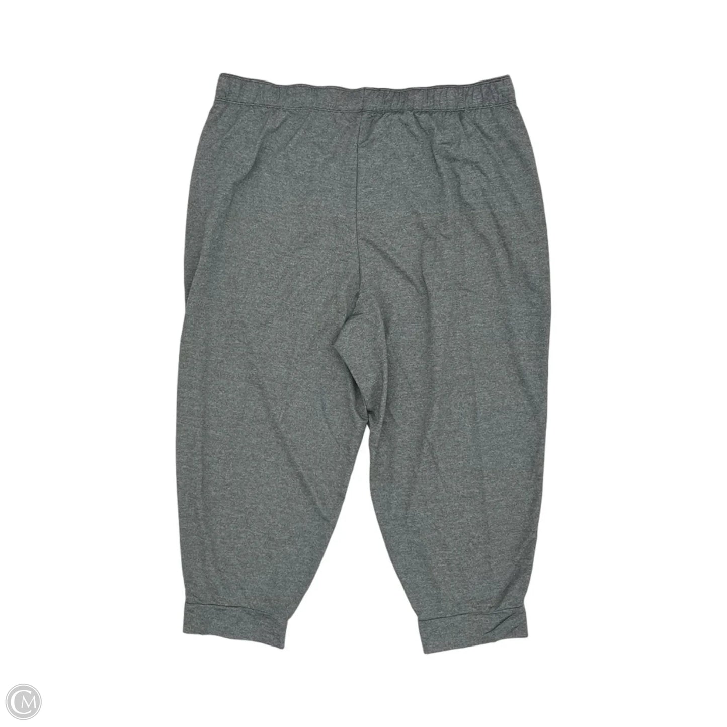 Athletic Pants By Nike Apparel In Grey, Size: 2x