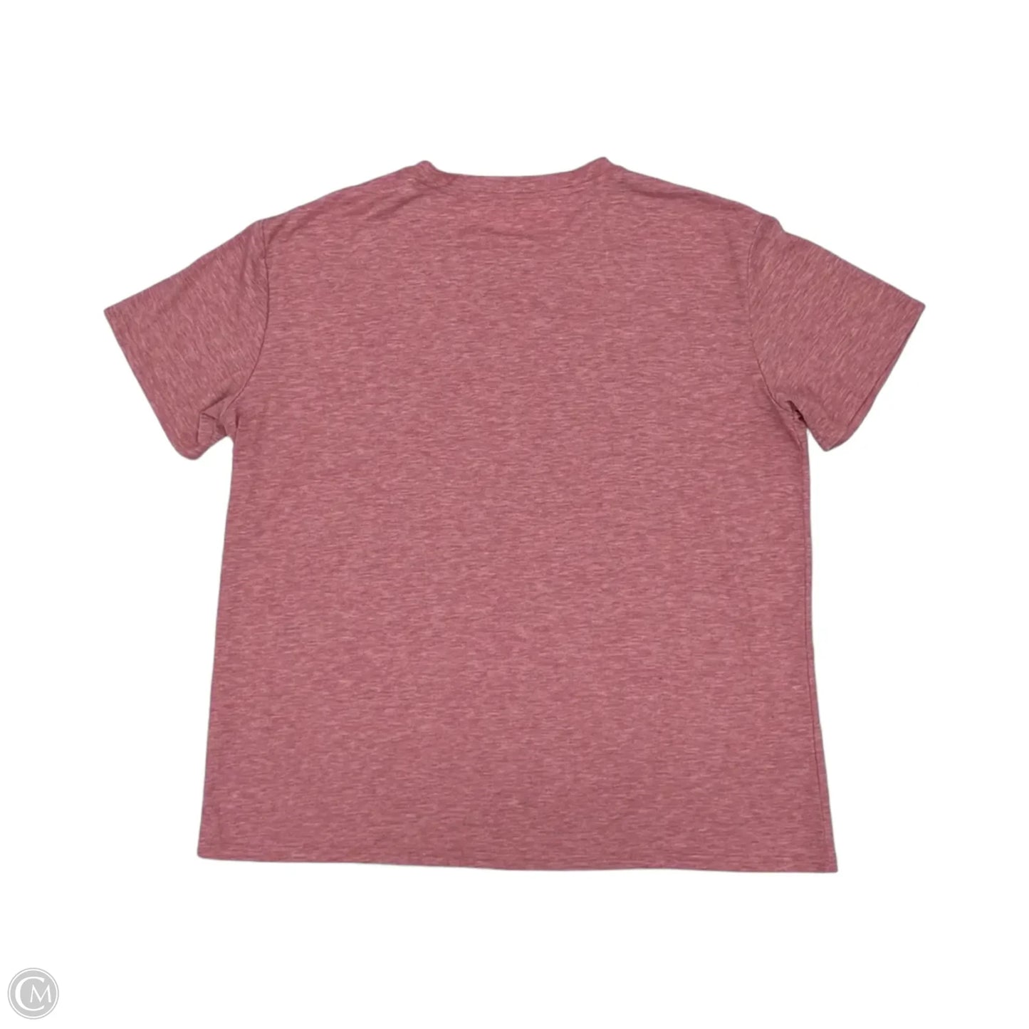 Top Short Sleeve By Clothes Mentor In Pink, Size: Xxl