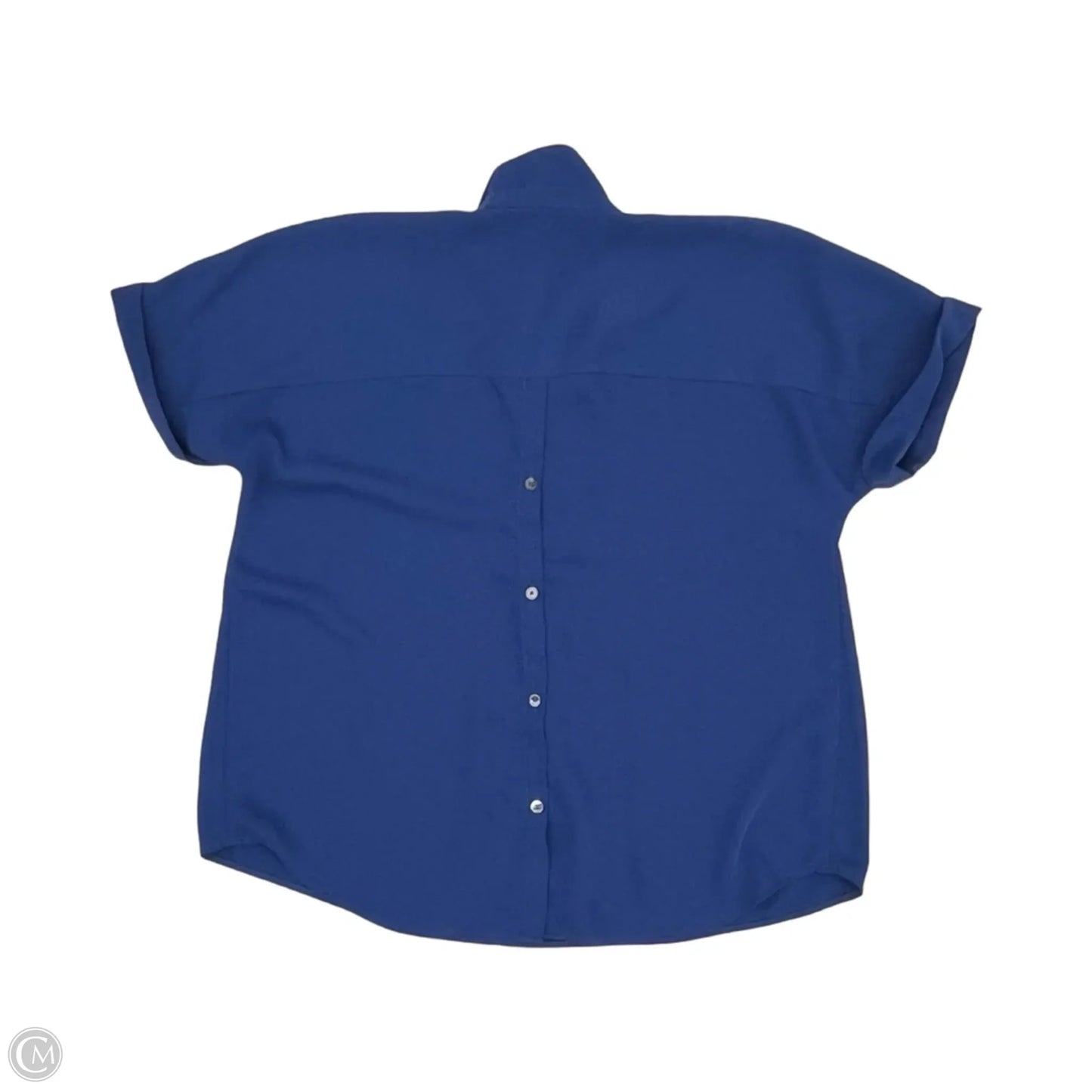 Blouse Short Sleeve By J. Jill In Blue, Size: S