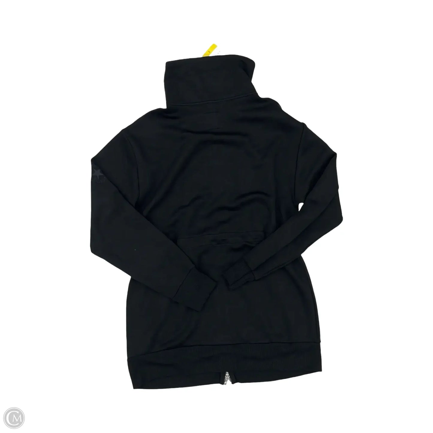 Sweatshirt Collar By Converse In Black, Size: S