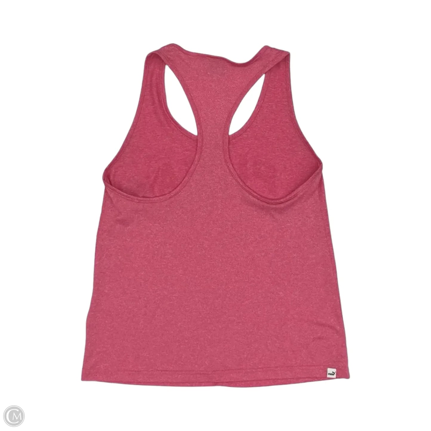 Athletic Tank Top By Puma In Pink, Size: S