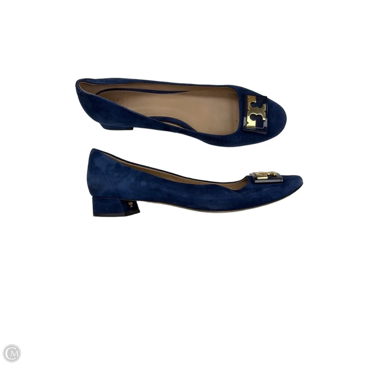 Shoes Designer By Tory Burch In Blue, Size: 10