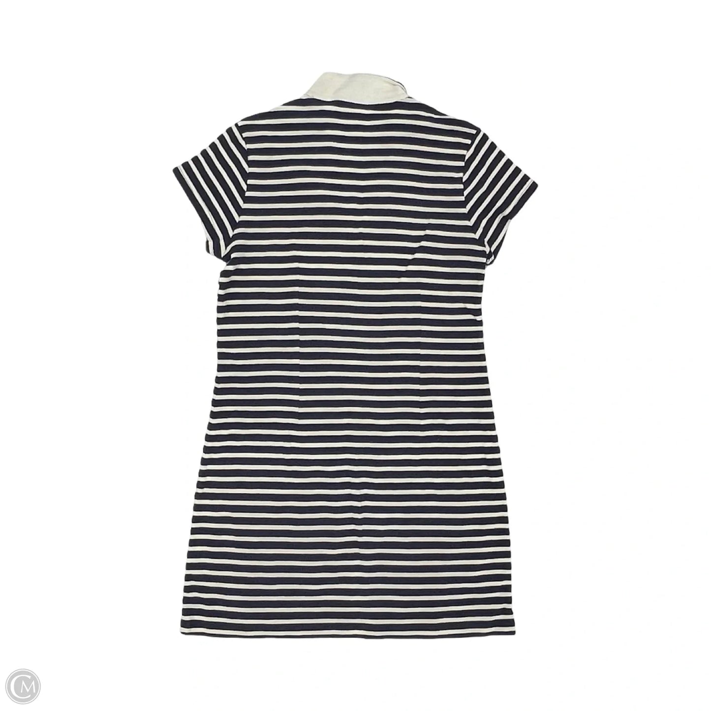 Dress Casual Short By Sts Blue In Blue & Cream, Size: S