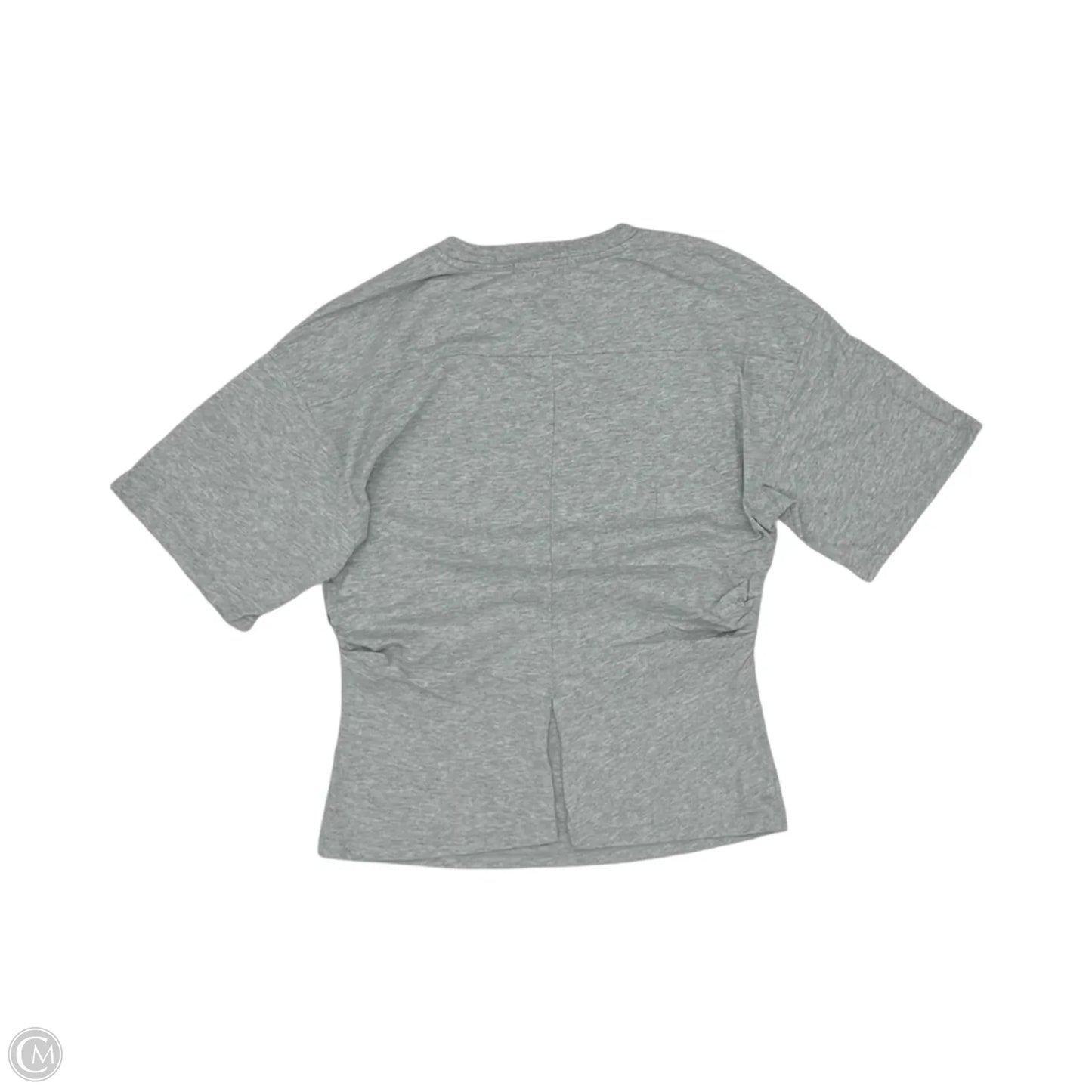 Top Short Sleeve By Habitual In Grey, Size: M