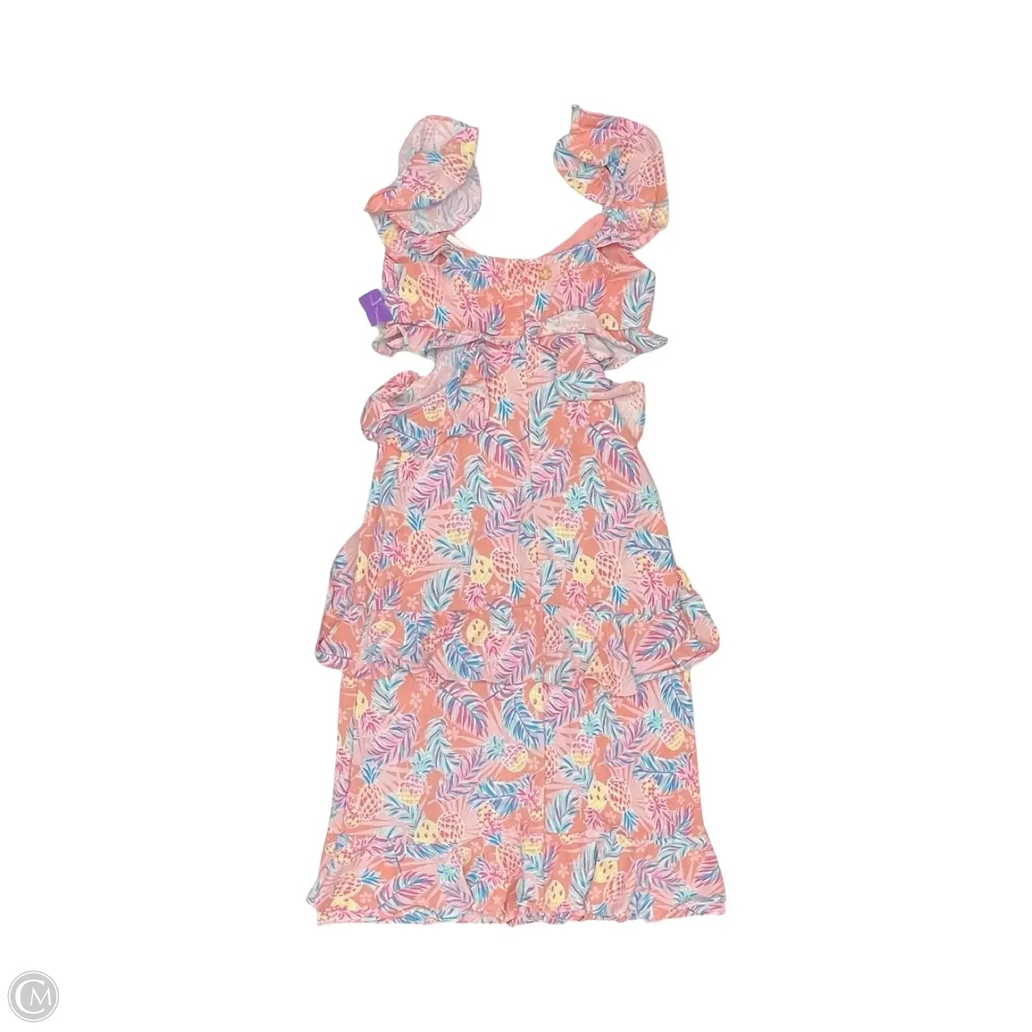 Dress Party Long By Simply Southern In Tropical Print, Size: M