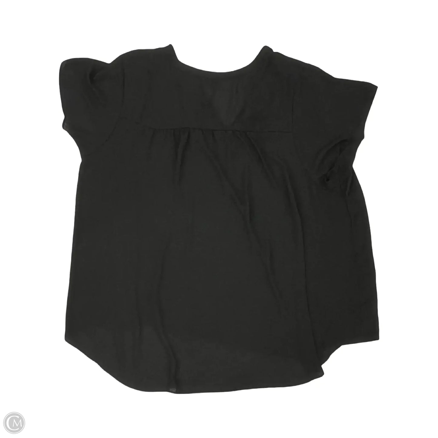 Blouse Short Sleeve By Torrid In Black, Size: 4x