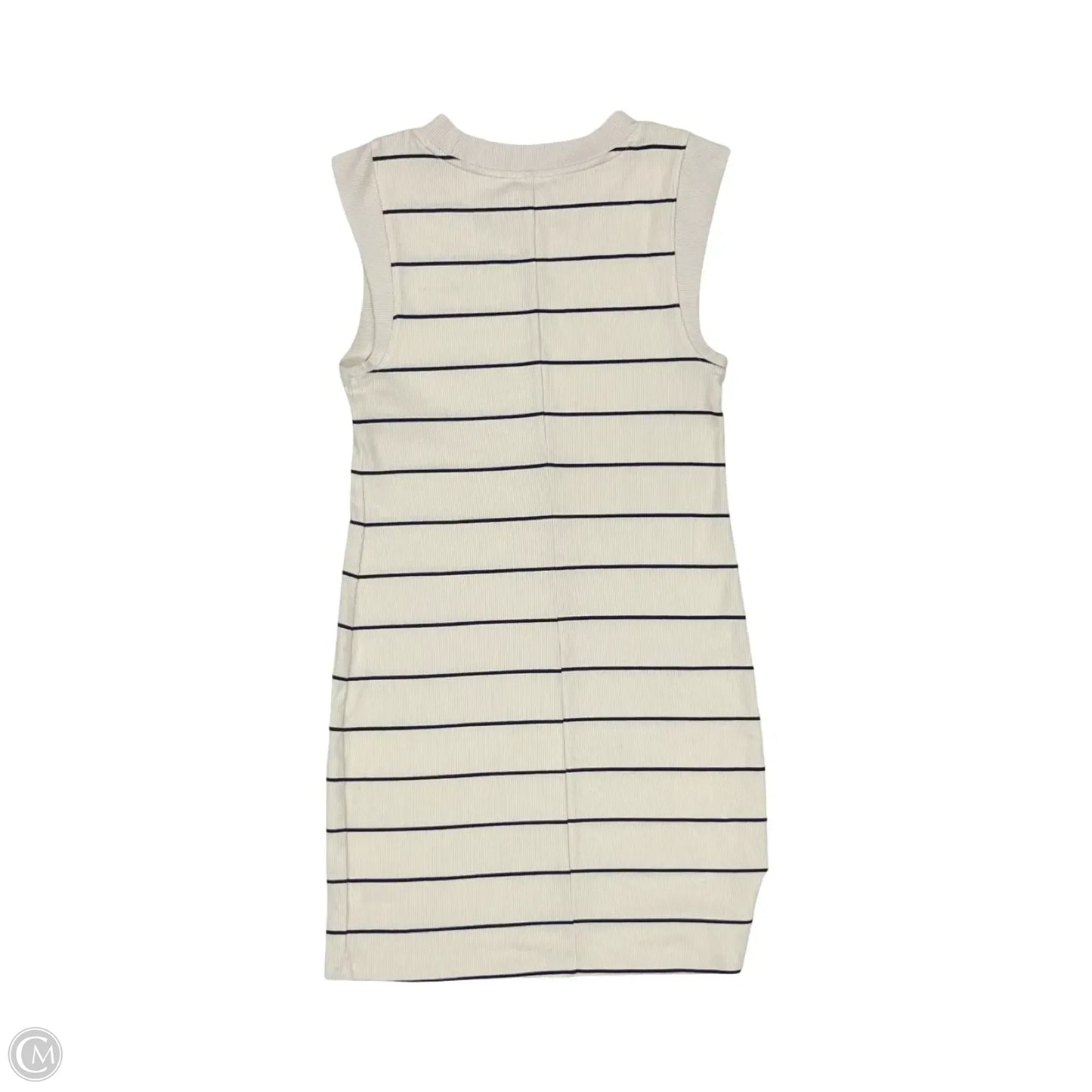 Dress Casual Short By A New Day In Blue & Cream, Size: Xs