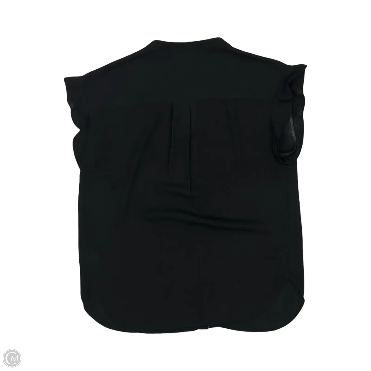 Blouse Short Sleeve By J. Crew In Black, Size: Xs