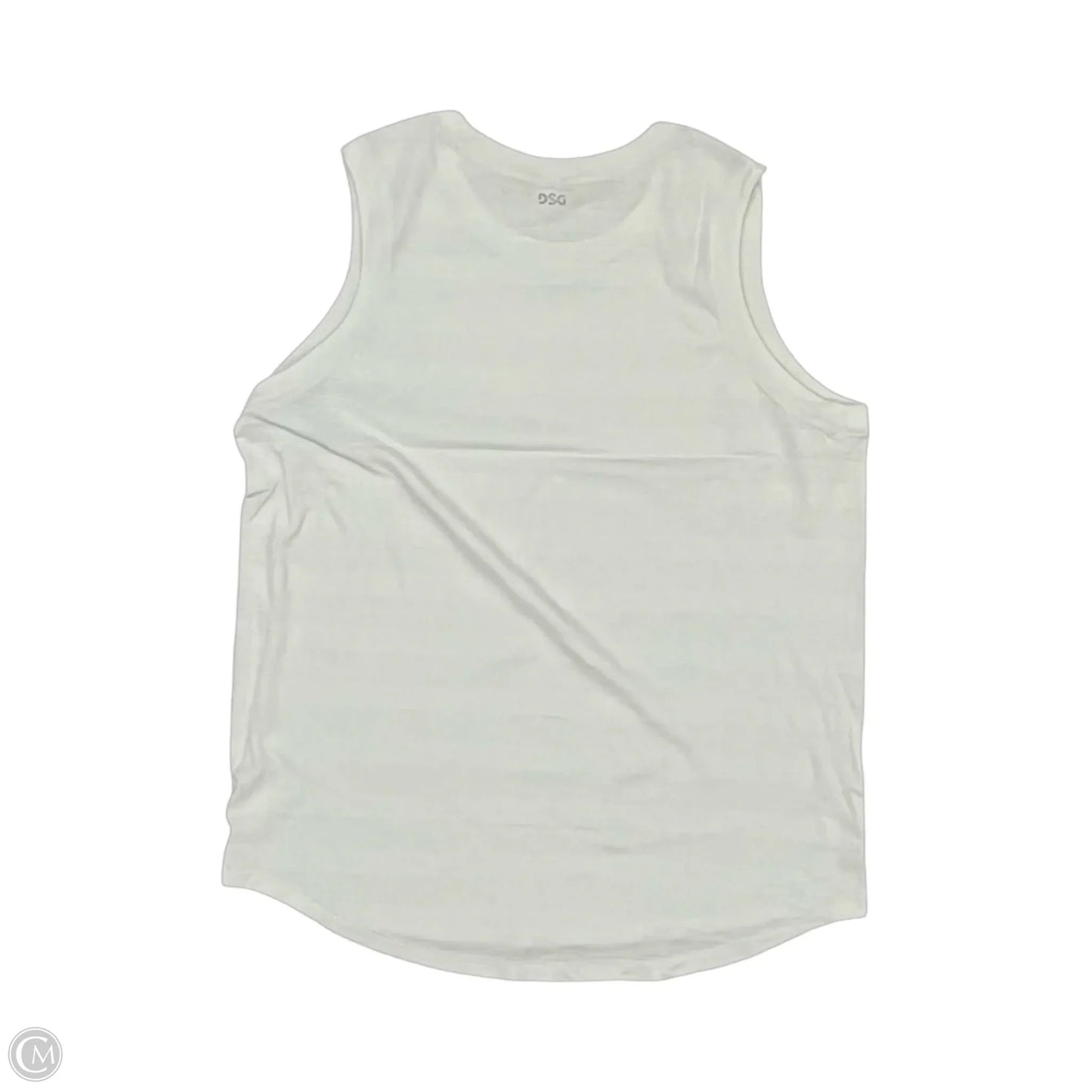 Athletic Tank Top By Dsg Outerwear In White, Size: M