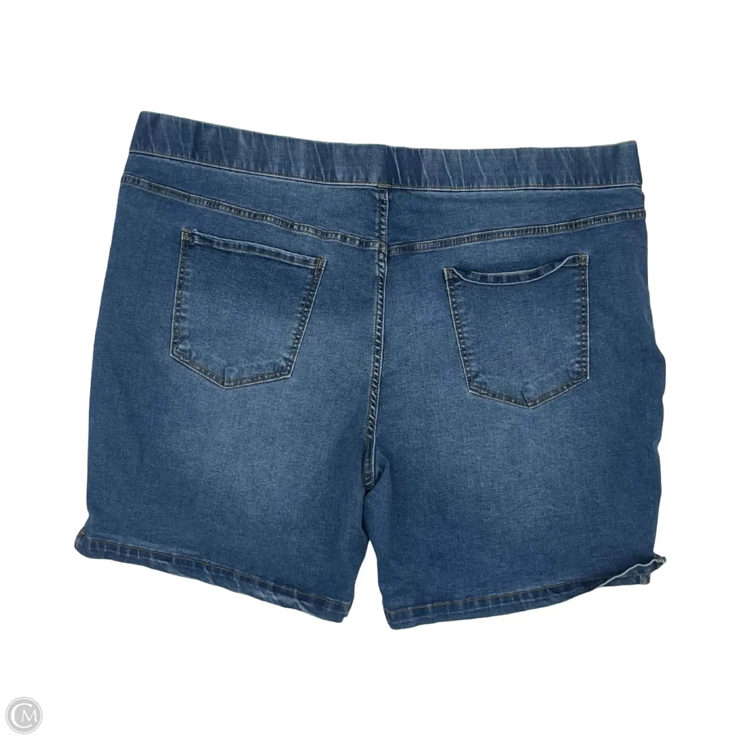 Shorts By Terra & Sky In Blue Denim, Size: 3x