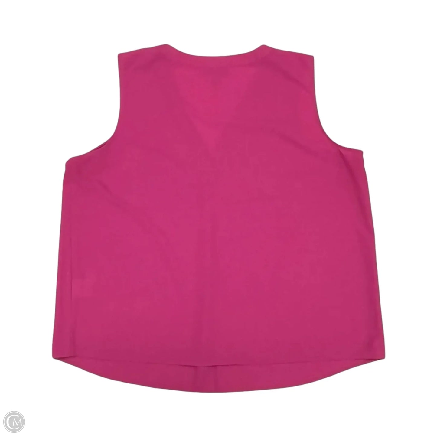 Blouse Sleeveless By Style And Company In Pink, Size: Xl
