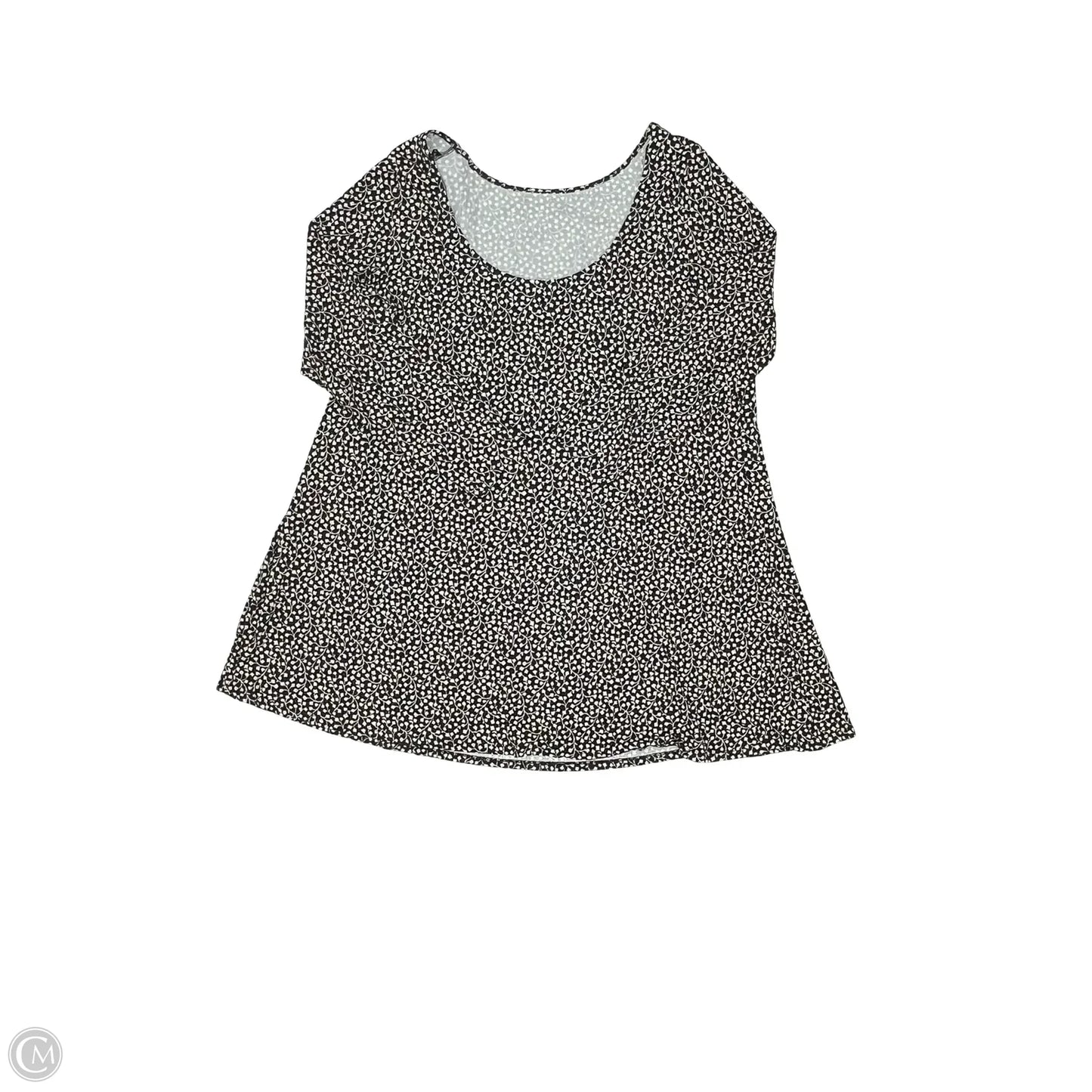 Dress Casual Short By Old Navy In Black & White, Size: 2x