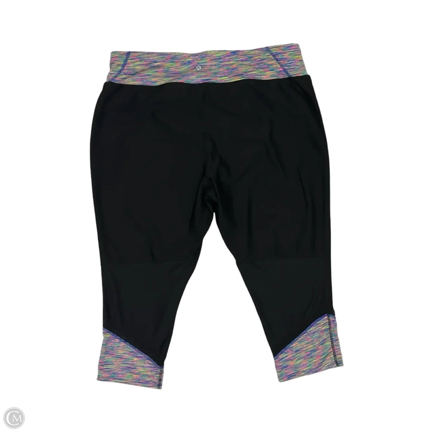 Athletic Leggings Capris By Xersion In Black, Size: 2x