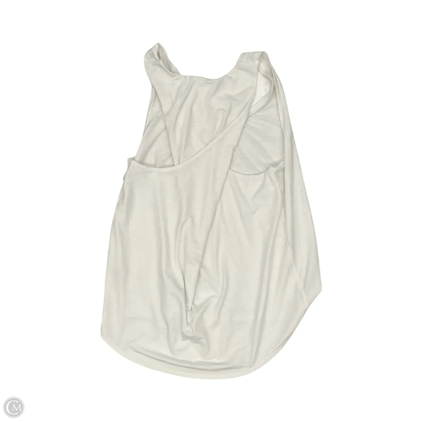 Athletic Tank Top By Calia In White, Size: L