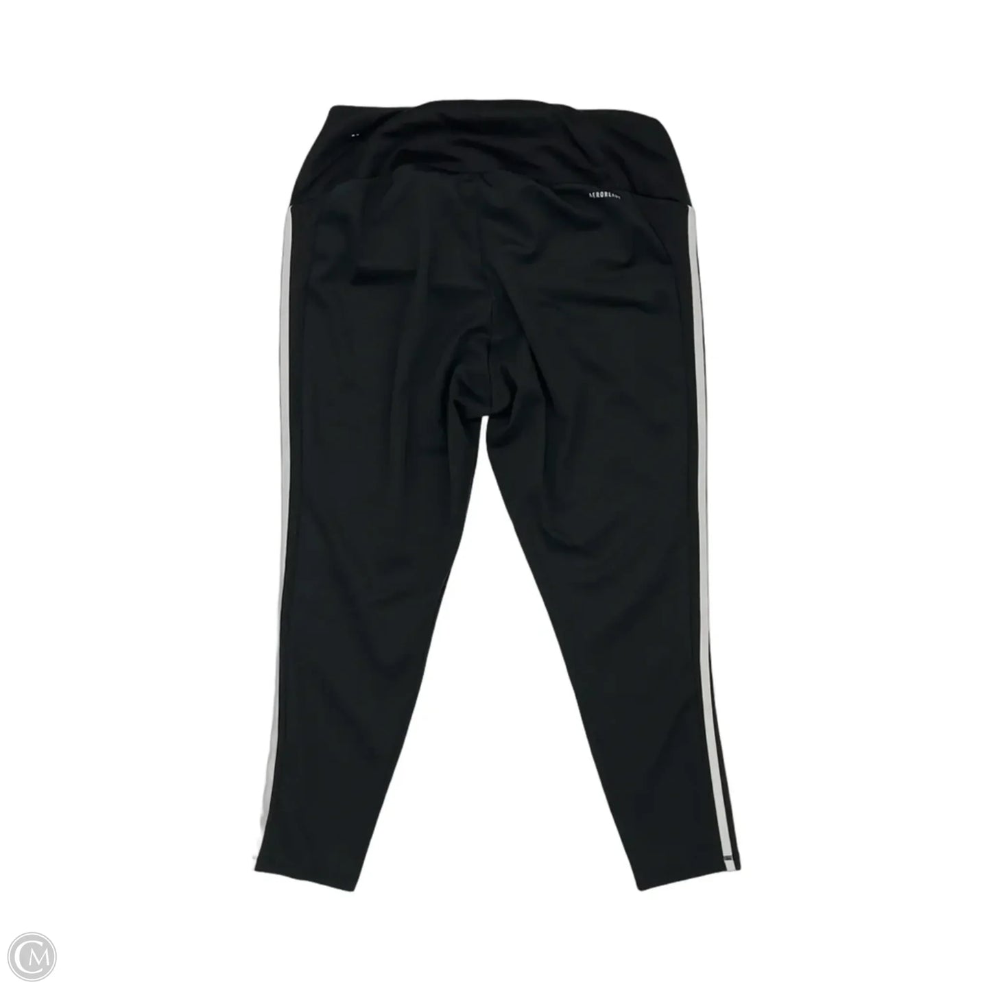 Athletic Leggings By Adidas In Black & White, Size: 2x