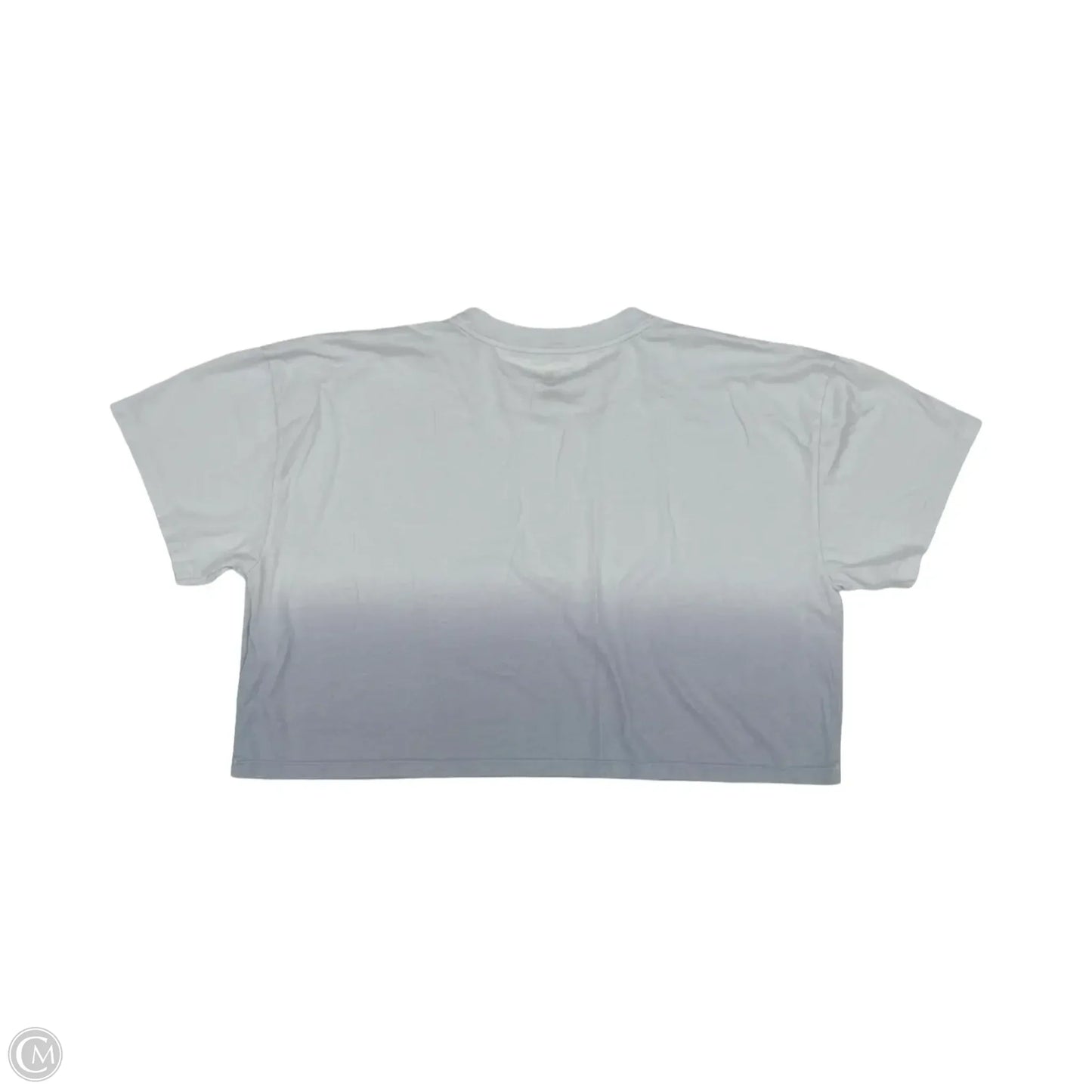 Athletic Top Short Sleeve By Under Armour In Blue, Size: Xxl