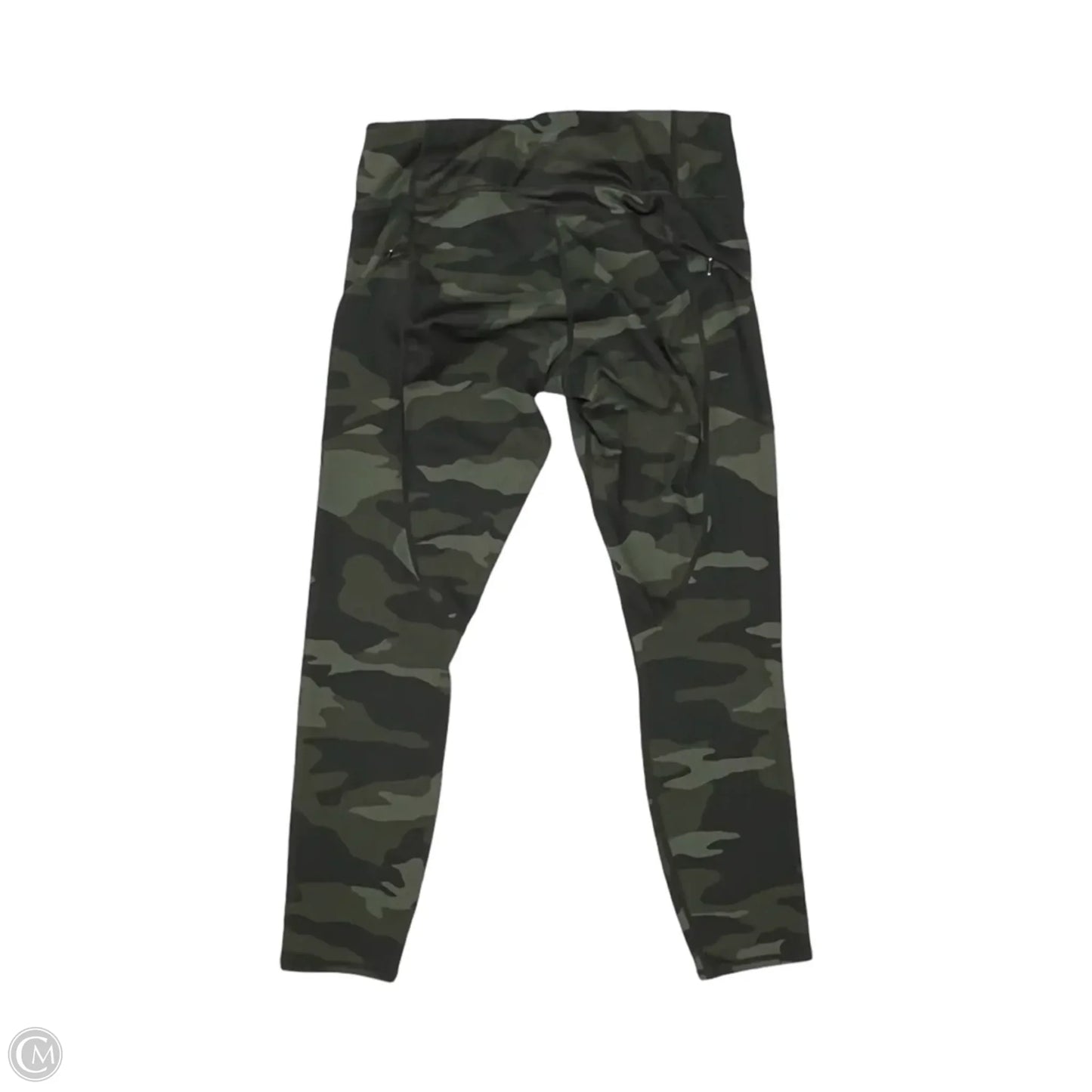 Athletic Leggings Capris By Athleta In Camouflage Print, Size: M