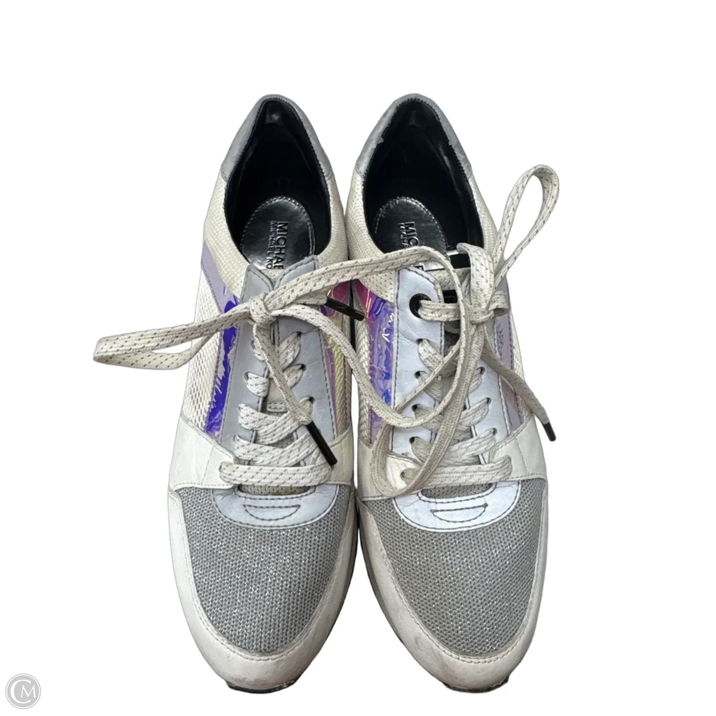 Shoes Designer By Michael Kors In White, Size: 7.5