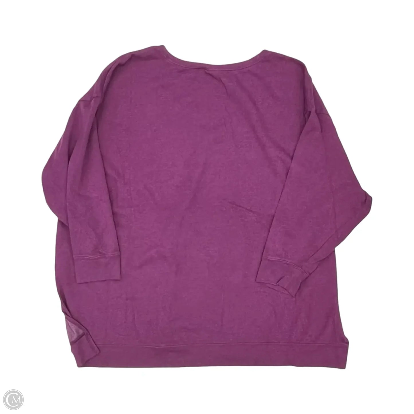 Sweatshirt Crewneck By Torrid In Purple, Size: 5