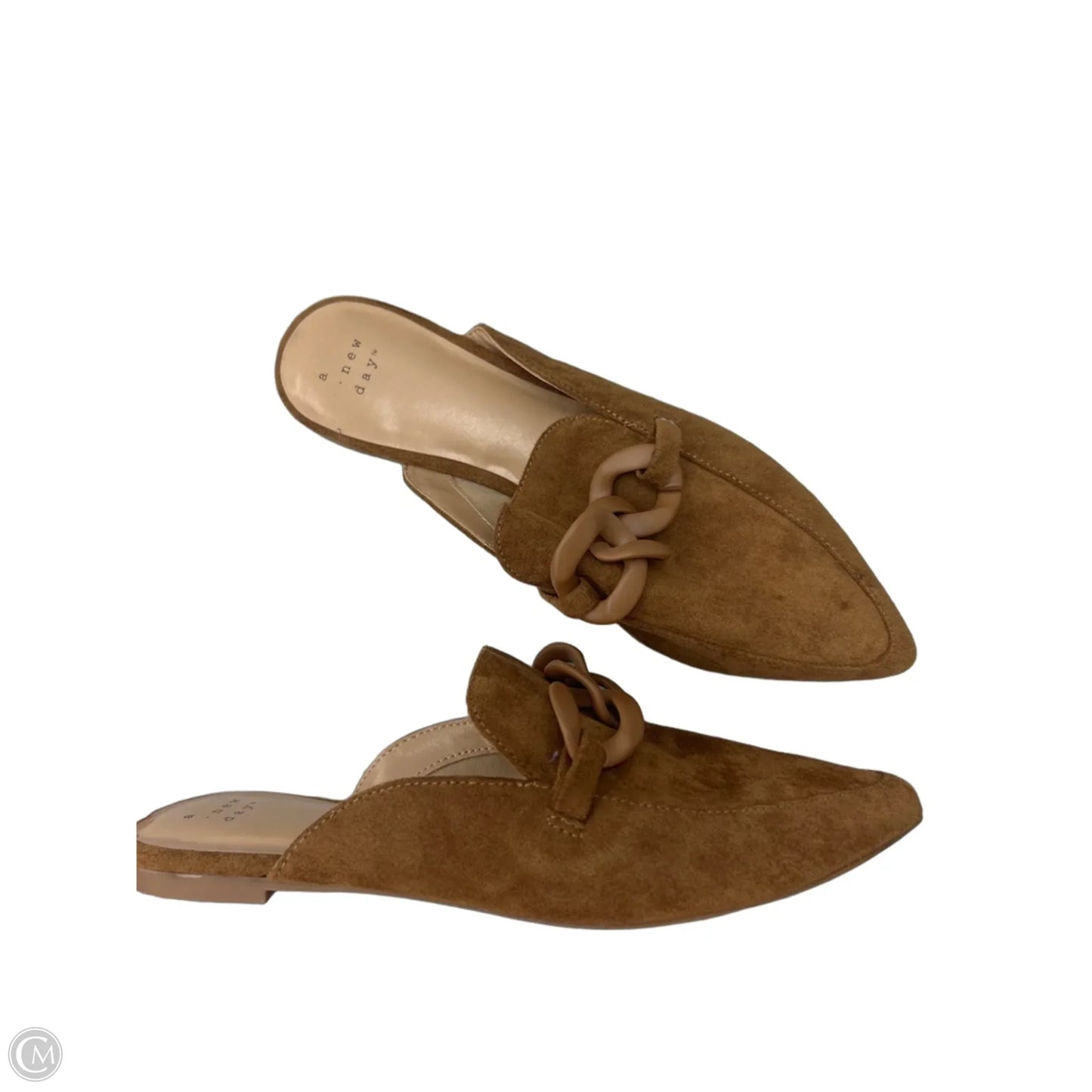 Shoes Flats By A New Day In Tan, Size: 8