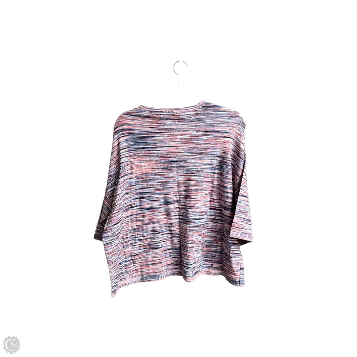 Top Short Sleeve Basic By Pure Jill In Striped Pattern, Size: Mp