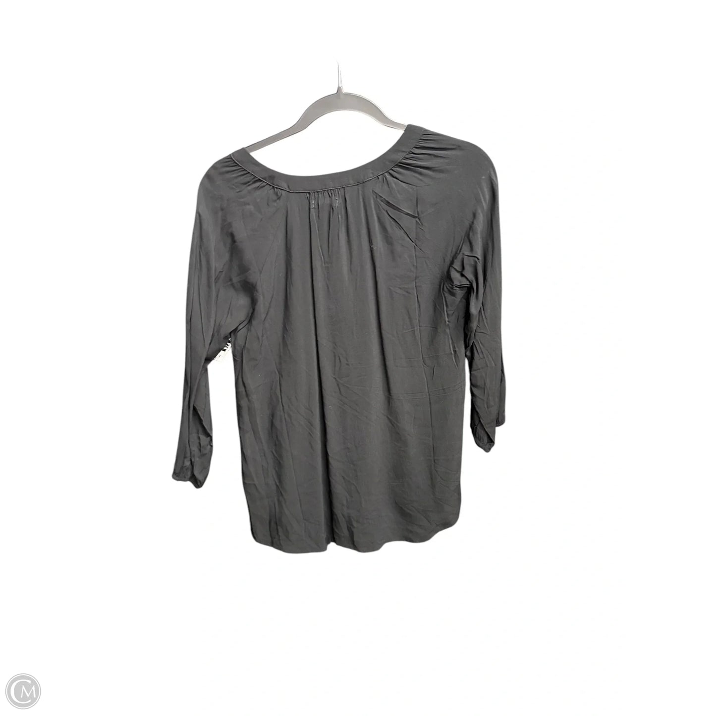Top 3/4 Sleeve By Gap In Black, Size: Xs