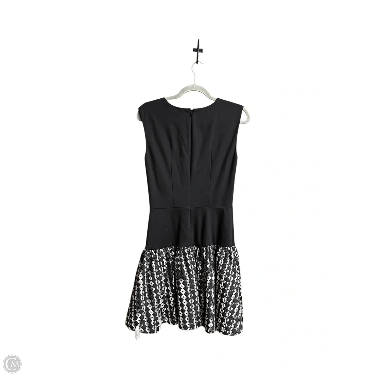 Dress Casual Midi By Clothes Mentor In Black & White, Size: S