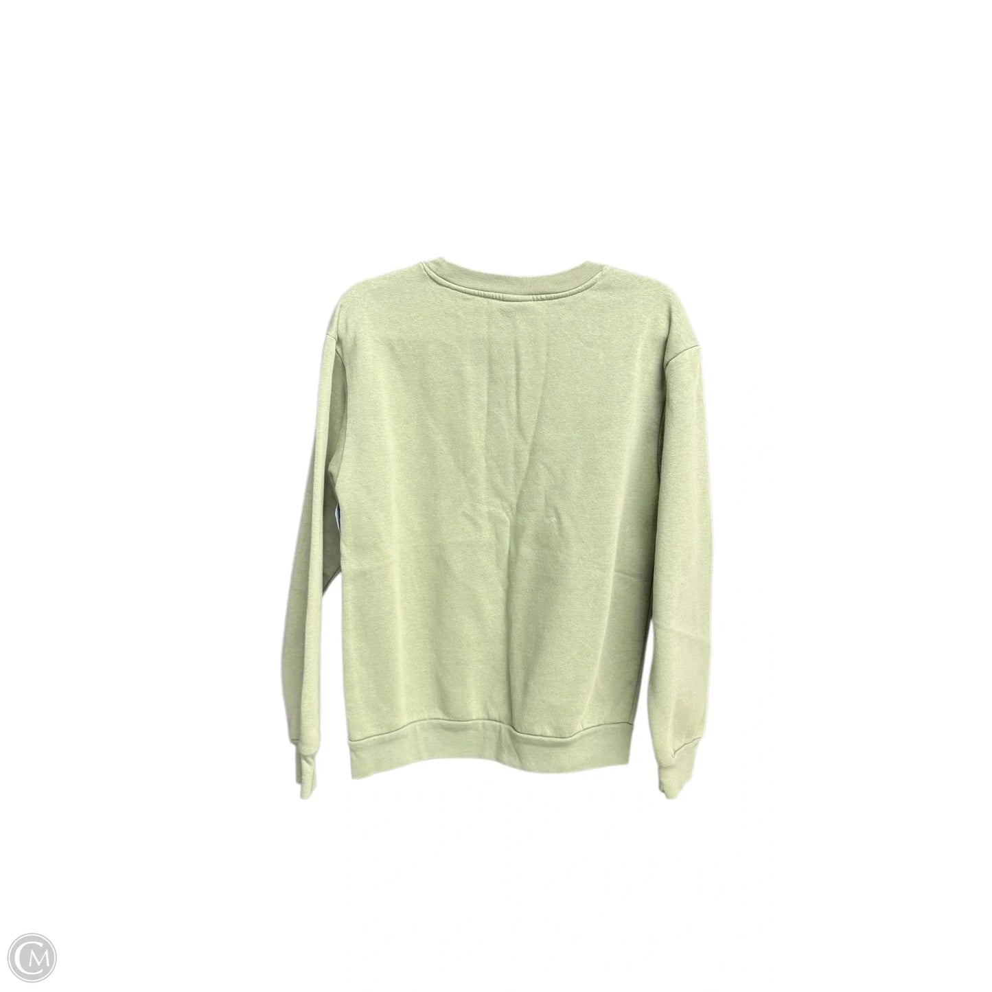 Sweatshirt Crewneck By Disney In Green, Size: M