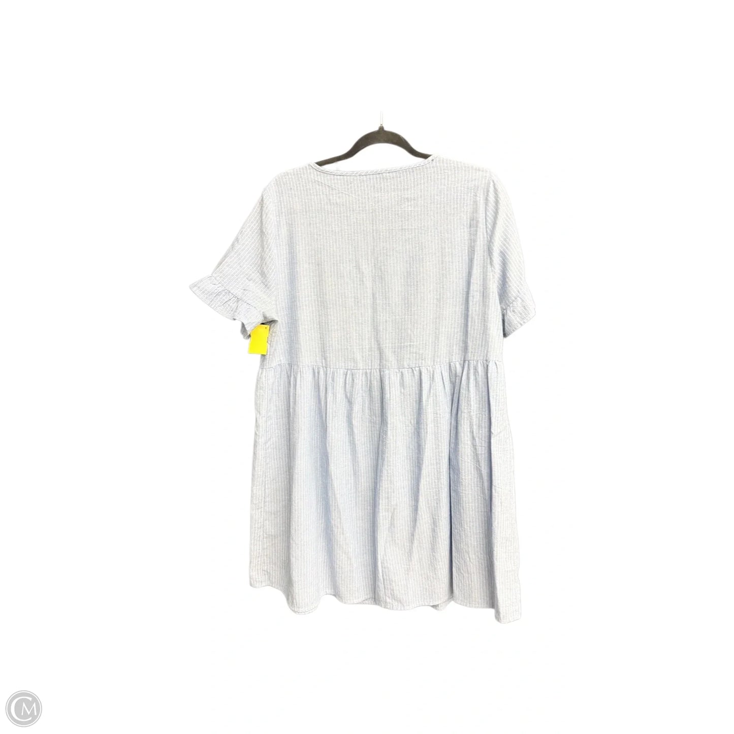 Dress Casual Short By Entro In Blue & Orange, Size: L