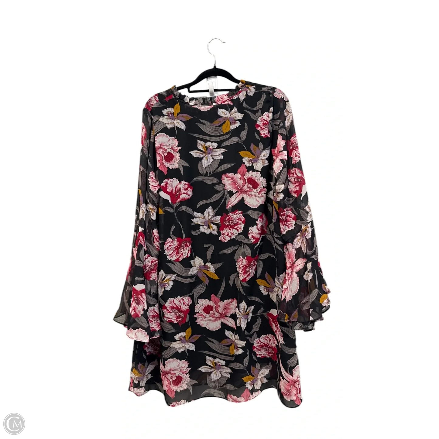 Tunic 3/4 Sleeve By Umgee In Floral Print, Size: M
