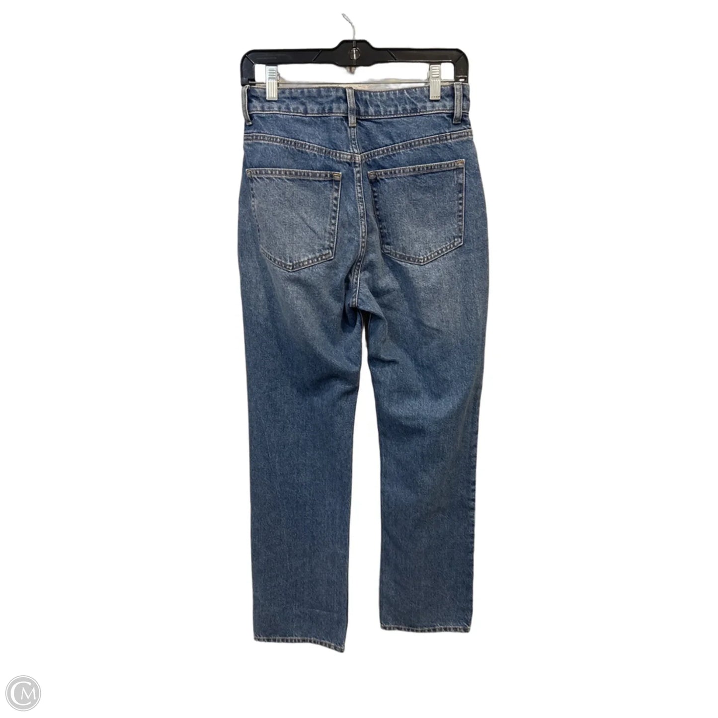 Jeans Wide Leg By H&m In Blue Denim, Size: 4