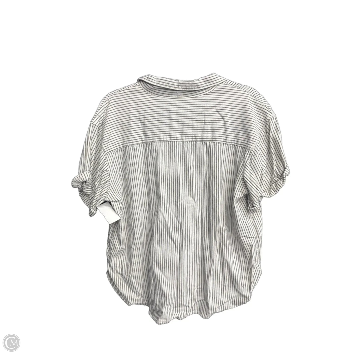 Top Short Sleeve By Altard State In Striped Pattern, Size: M