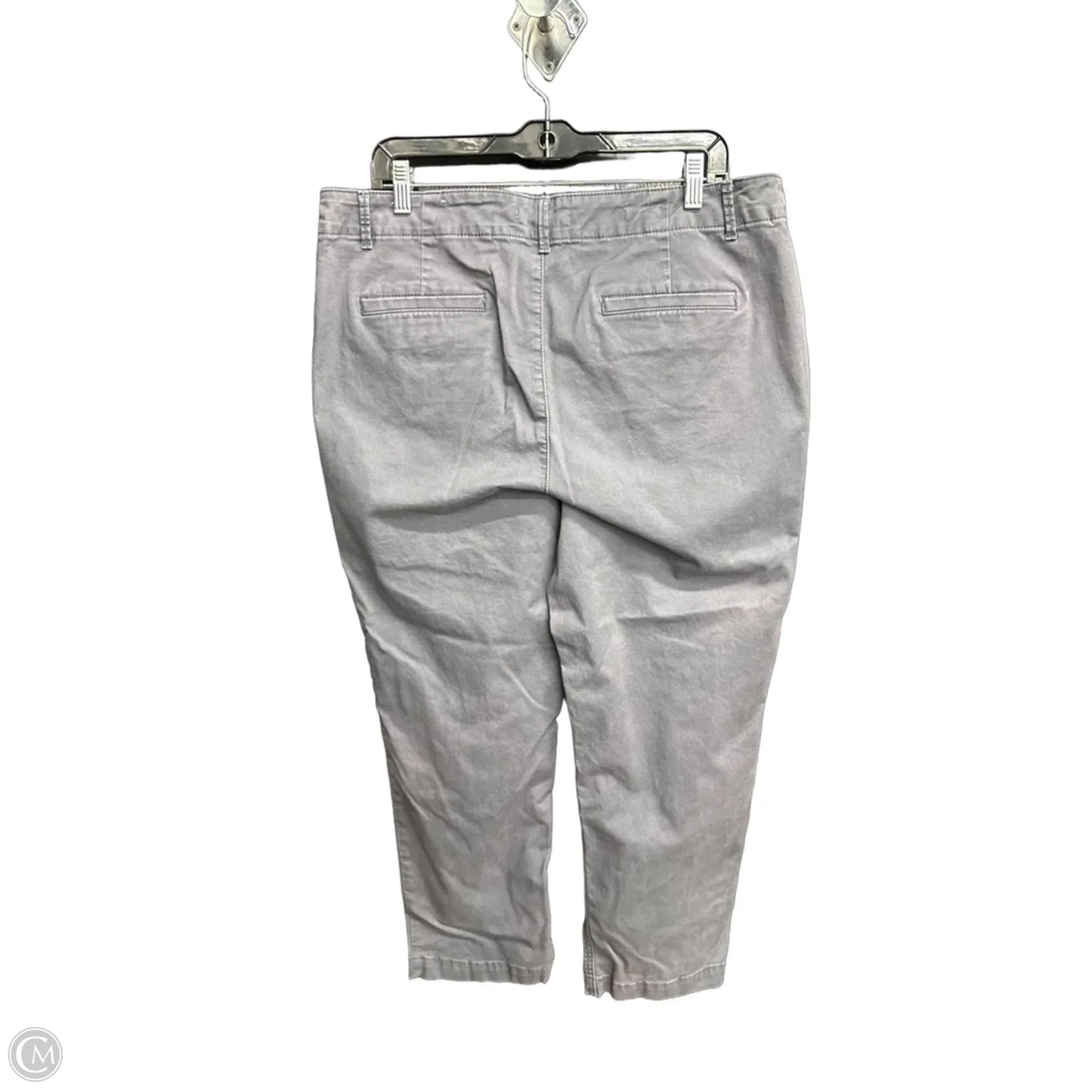 Pants Chinos & Khakis By Loft In Grey, Size: 14