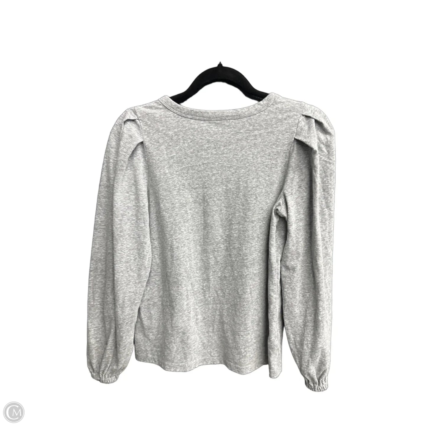 Top Long Sleeve By Loft In Grey, Size: Xs