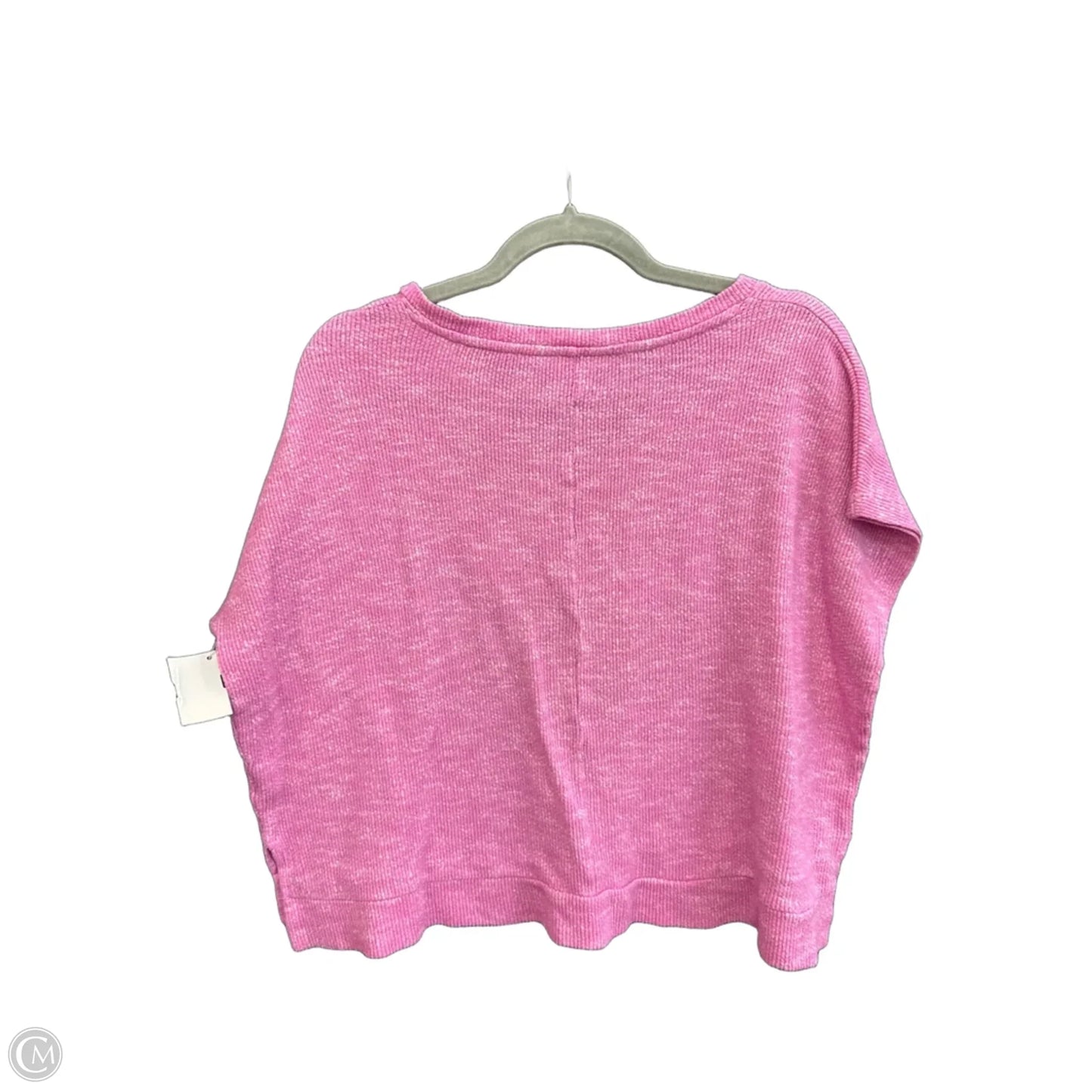 Top Short Sleeve By Time And Tru In Pink, Size: M