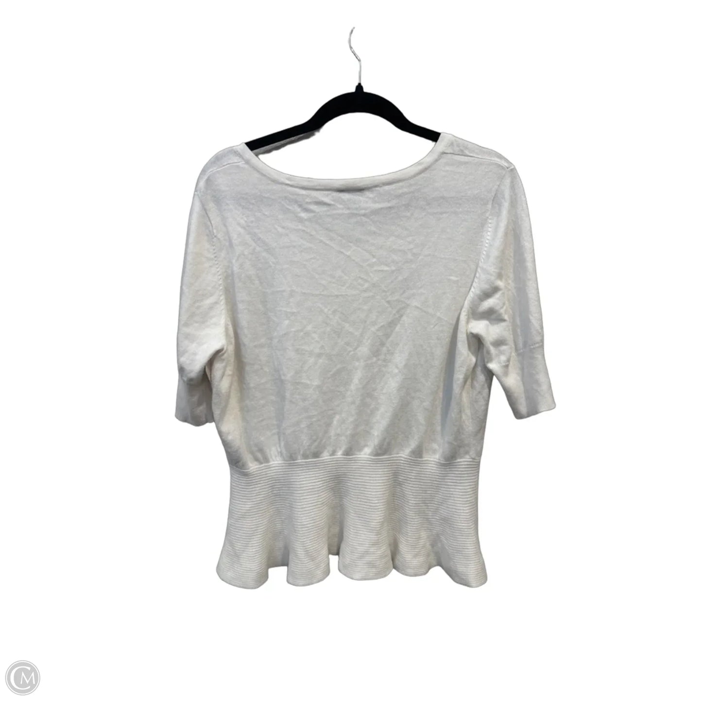 Cardigan By Worthington In White, Size: Xl
