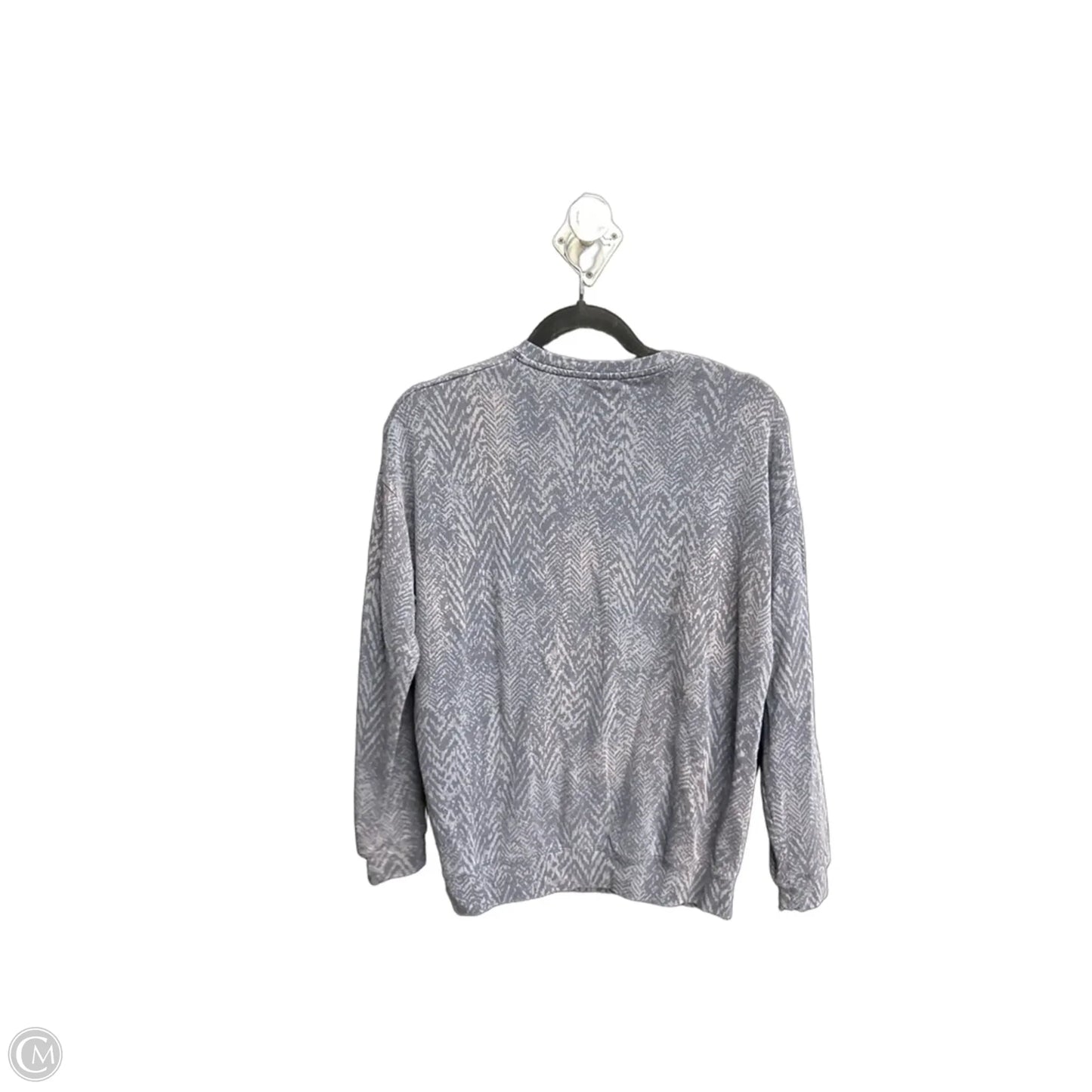 Athletic Top Long Sleeve Collar By Athleta In Blue, Size: Xs