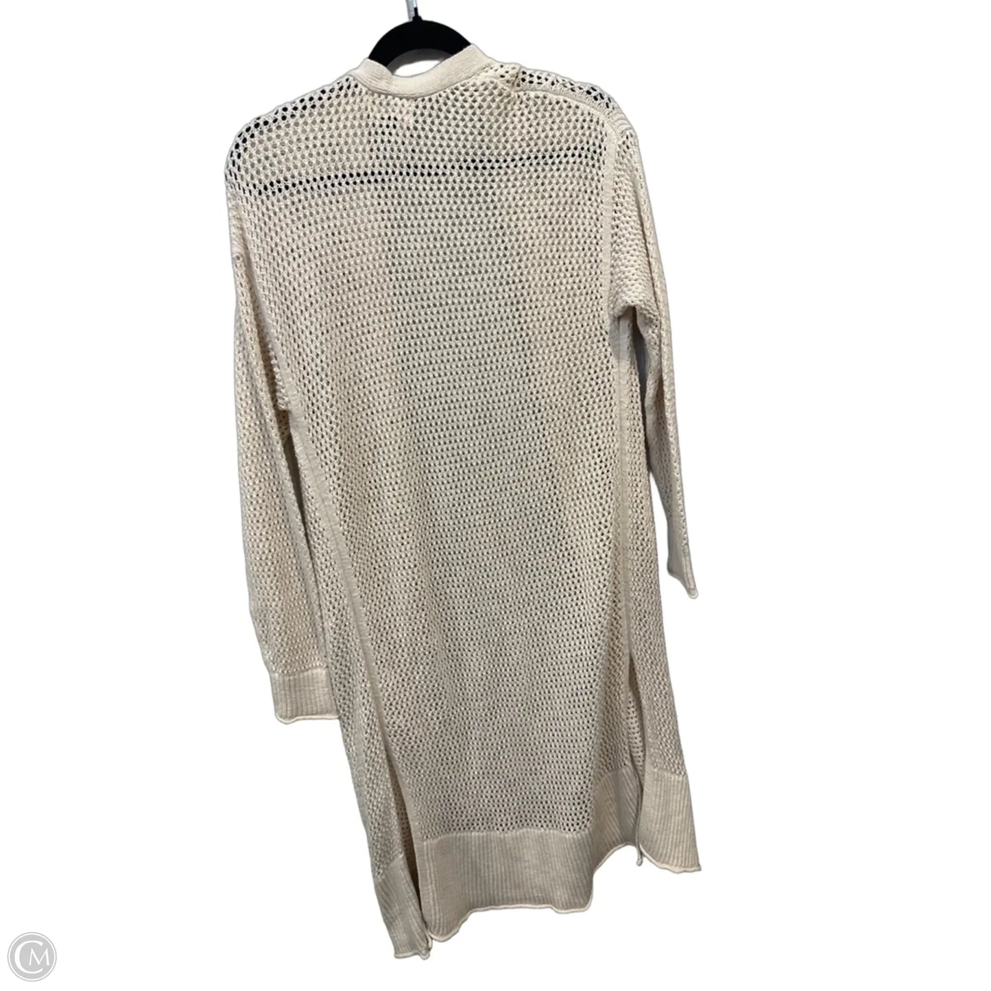 Sweater Cardigan By Universal Thread In Cream, Size: M