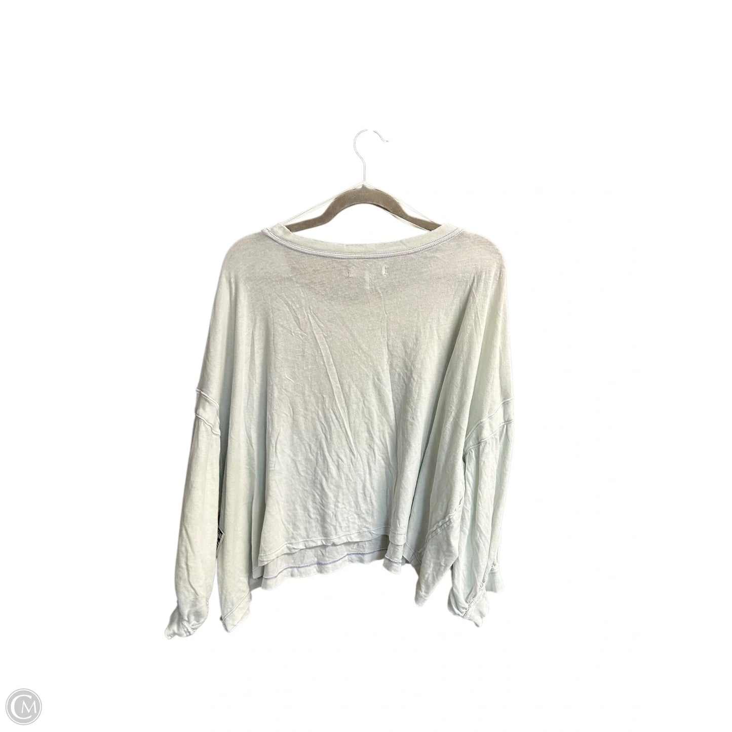 Top Short Sleeve By Free People In Green, Size: S