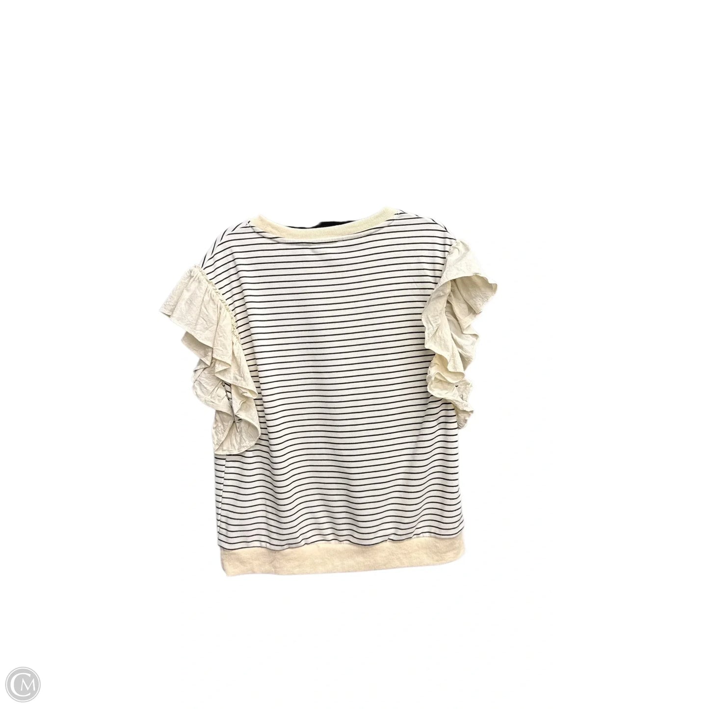 Top Sleeveless By Clothes Mentor In Striped Pattern, Size: L